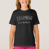 科学は魔法 Tシャツ (正面)
