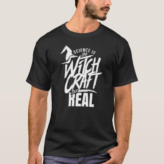 科学は魔術科学者先生Scieのようなものだ Tシャツ (正面)