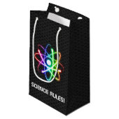 科学は|のおたく白熱［赤熱］光を放つな原子の記号を支配します スモールペーパーバッグ (正面アングル)