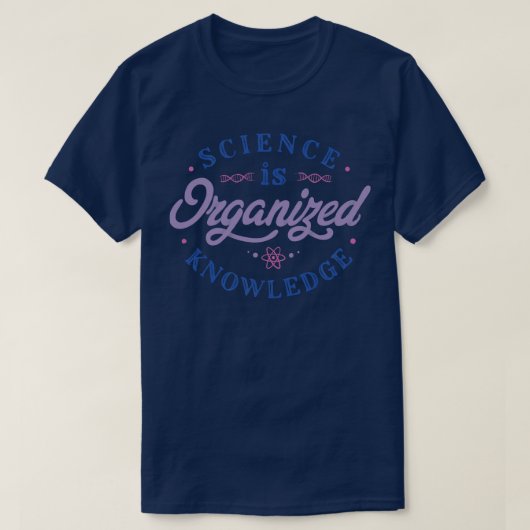 科学はTobe Fonsecaの組織による知識 Tシャツ (デザイン正面)