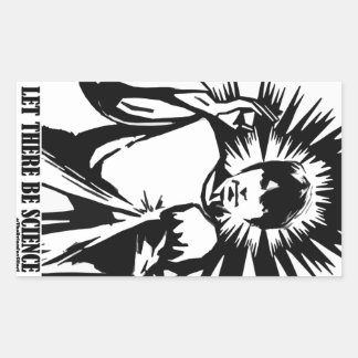 科学をやろう 長方形シール