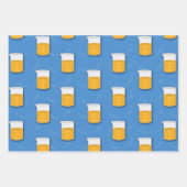 科学をテーマにした包装紙セット(3) ラッピングペーパーシート (正面2)