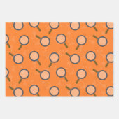 科学をテーマにした包装紙セット(3) ラッピングペーパーシート (正面)