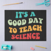 科学を学ぶには良い教え日だ 薄葉紙 (クラフト)