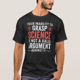 科学を理解できない Tシャツ