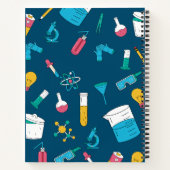 科学を発展させろ！化学パーソナライズされた学 ノートブック (裏面)