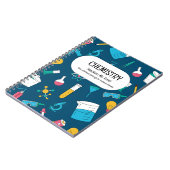 科学を発展させろ!化学パーソナライズされた学 ノートブック (左側)