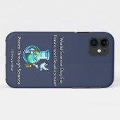 科学を通じた平和。十一月11日 Case-Mate iPhoneケース (裏面(横))