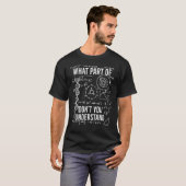 科学アイディア物理学者 Tシャツ (正面フル)