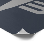 科学ウィザーカスタムドポスター ポスター (角)