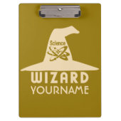 科学ウィザードカスタムの色のクリップボード クリップボード (正面)