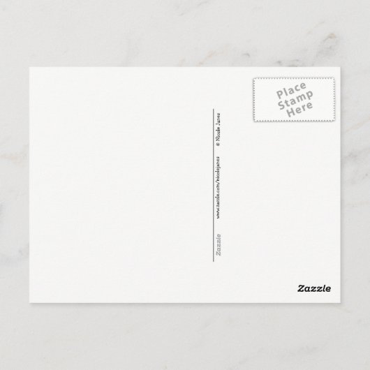 科学オタクのための誕生日ポストカード ポストカード (裏面)