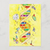 科学オタクのための誕生日ポストカード ポストカード (正面)