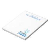 科学カスタム部先生 ノートパッド (回転)