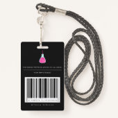 科学ガーリーパーティー安全峠 バッジ (裏面ランヤード)