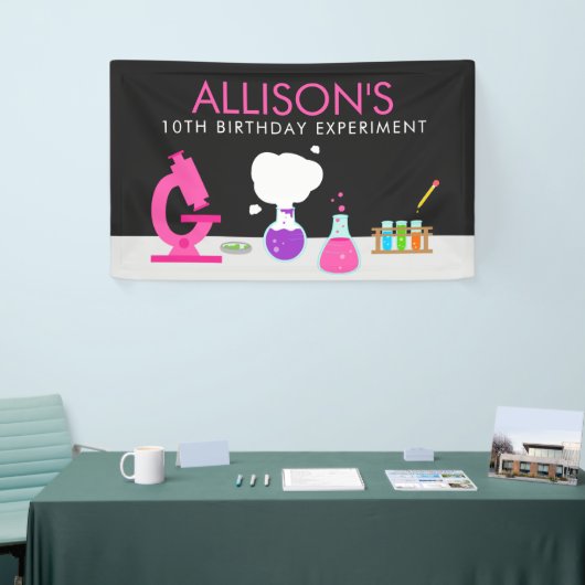 科学ガーリーパーティー 横断幕 (トレードショー)