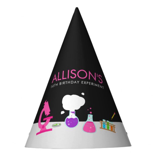 科学ガーリー学 パーティーハット (正面)