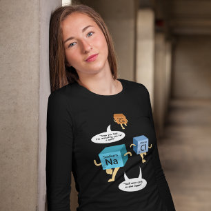 科学ギーク化学先生誕生日Gag Tシャツ