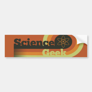 科学ギーク バンパーステッカー