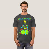 科学クリスマスツリープンオーケミスターおもしろい Tシャツ (正面フル)