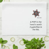 科学タオル -- "手元のMOF…" 皿タオル キッチンタオル (折り畳み)