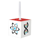 科学デザインキューブオーナメント キューブオーナメント (裏面アングル)