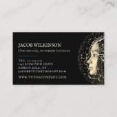 科学デザイン,科学の教師,先生 名刺 (裏面)