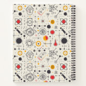 科学ドローイングI カスタムネーム キッズ バックトゥスクール ノートブック (裏面)