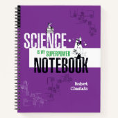 科学パーソナライズされた生物学研究所 ノートブック (正面)