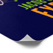 科学パーティー歓迎サイン ポスター (角)