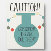 科学パーティー研究室化学会誕生日 フォトプラーク (正面)