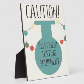 科学パーティー研究室化学会誕生日 フォトプラーク (側面)