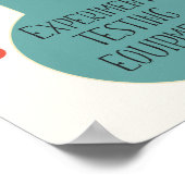 科学パーティー研究室化学会誕生日 ポスター (角)