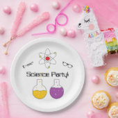 "科学パーティー"の紙皿 ペーパープレート (パーティー)