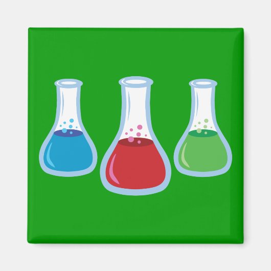 科学フラスコ マグネット (正面)