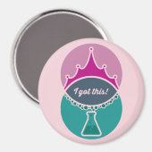 科学プリンセス（ミュート）マグネット マグネット (正面/裏面)