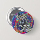 科学ボタンをして下さい 缶バッジ (正面&裏面)