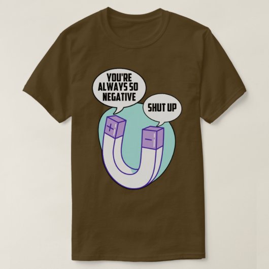 科学ユーモアのジョーク Tシャツ (デザイン正面)