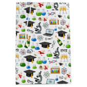 🎓 科学ラボ卒業記念品バッグ ミディアムペーパーバッグ (正面)