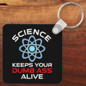 科学保のばか – アライブ キーホルダー (裏面)