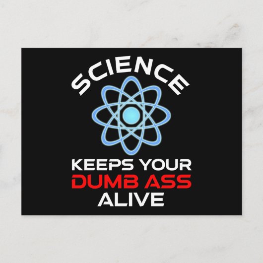 科学保のばか – アライブ ポストカード (正面)