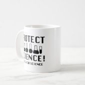 科学保護学 コーヒーマグカップ (正面左)