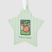 科学先生ありがとうApple オーナメント (正面)