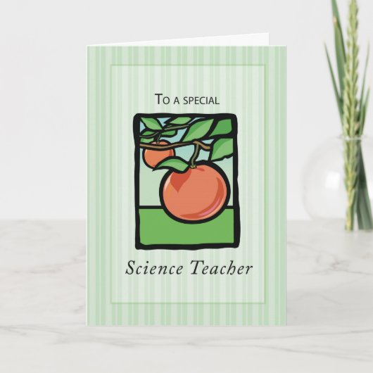 科学先生ありがとうApple サンキューカード (正面)