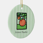 科学先生ありがとうApple セラミックオーナメント (右)