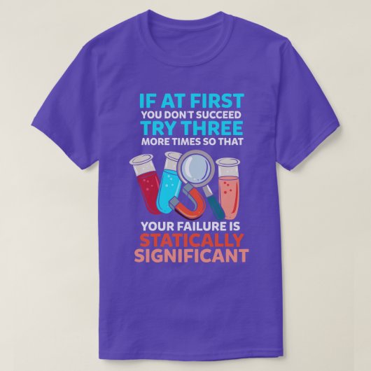 科学先生おもしろい科学1 Tシャツ (デザイン正面)
