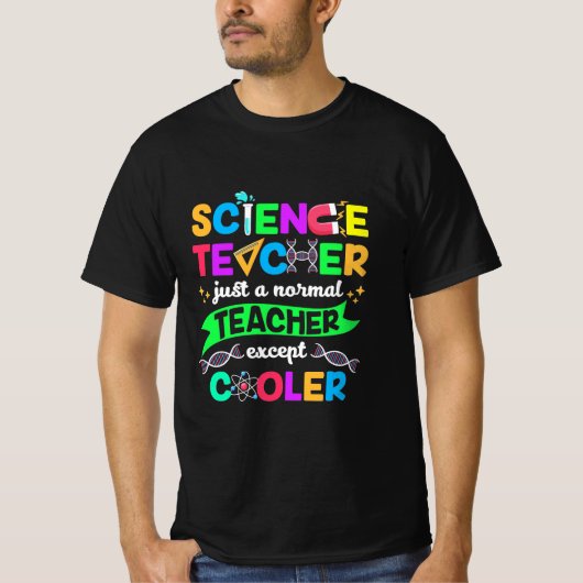 科学先生カッコいい Tシャツ (正面)