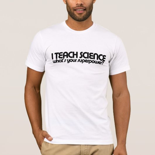 科学先生ユーモア Tシャツ (正面)