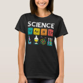 科学先生化学生物学物理学学生 Tシャツ (正面)