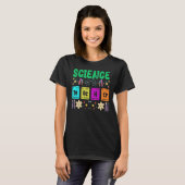 科学先生化学者の物理学者ヴィンテージ周期 Tシャツ (正面フル)